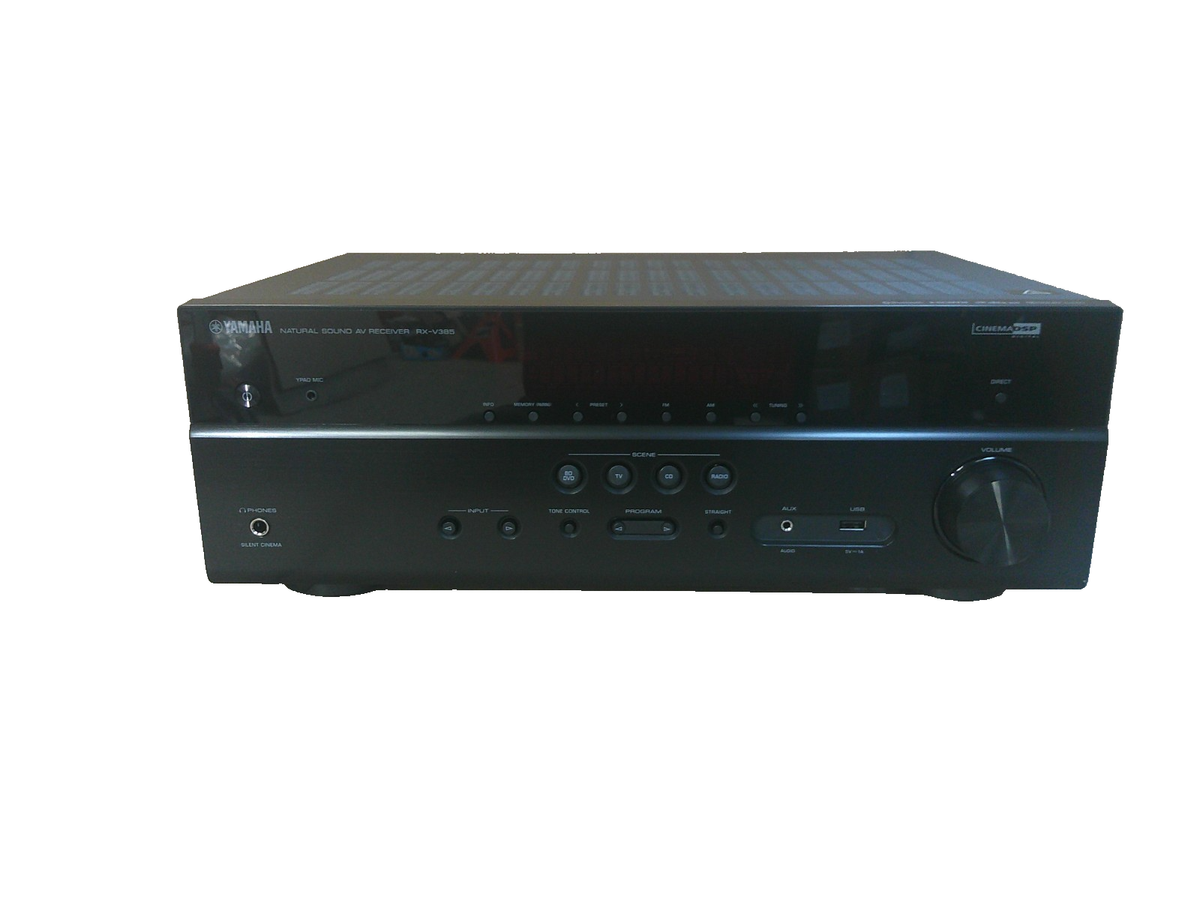 Yamaha RX-V385 5.1-channel 4k Ultra HD AV Receiver | eBay