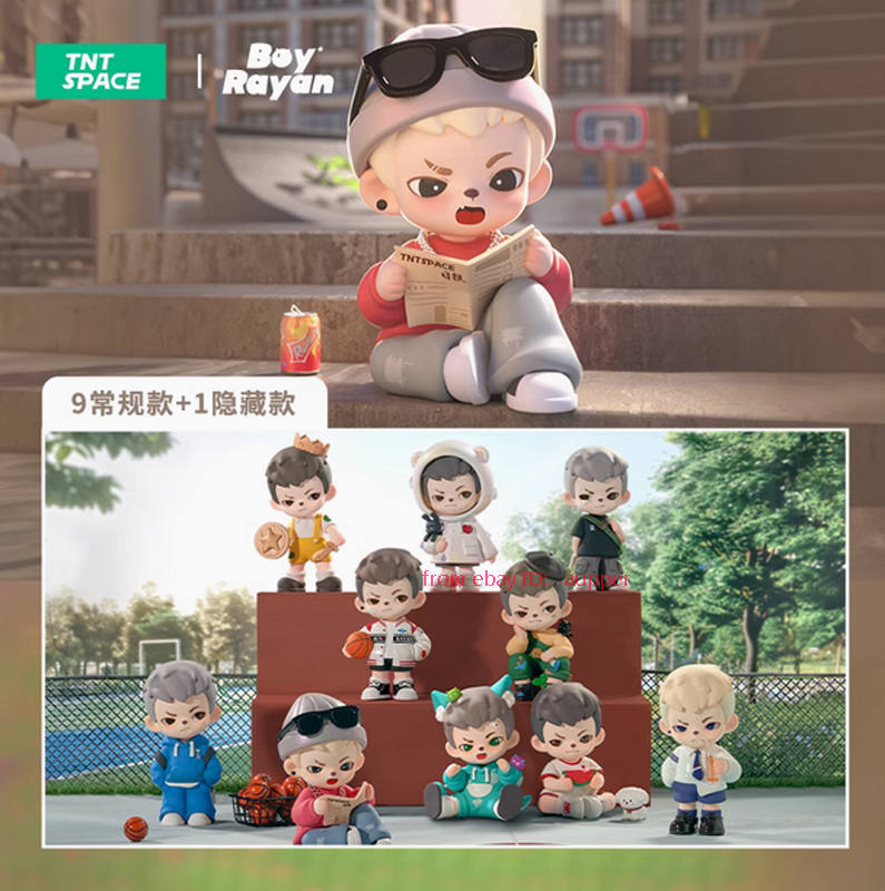 Tntspace Boy Rayan Youthful Days Series Blind Box Action Figure