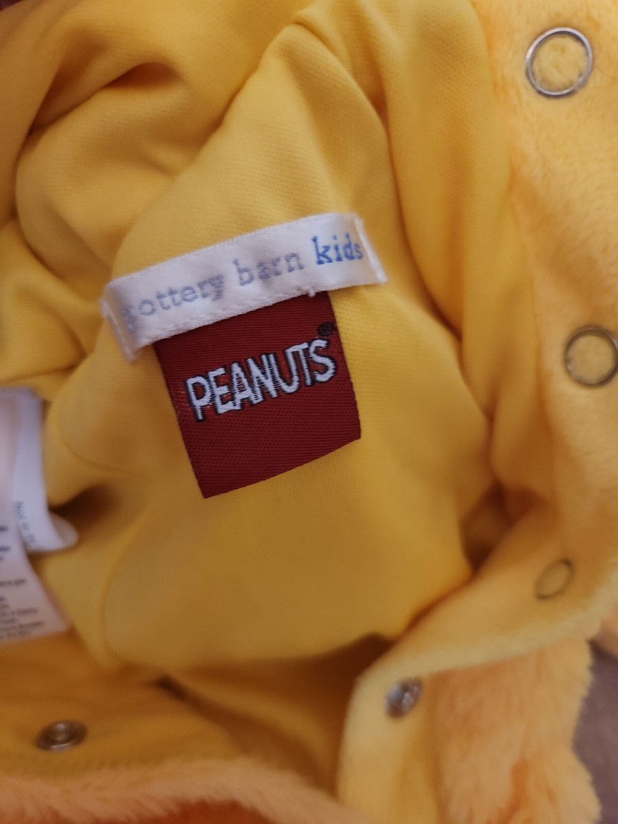 Pottery Barn Newborn 3 6 Month WOODSTOCK HALLOWEEN Costume PEANUTS