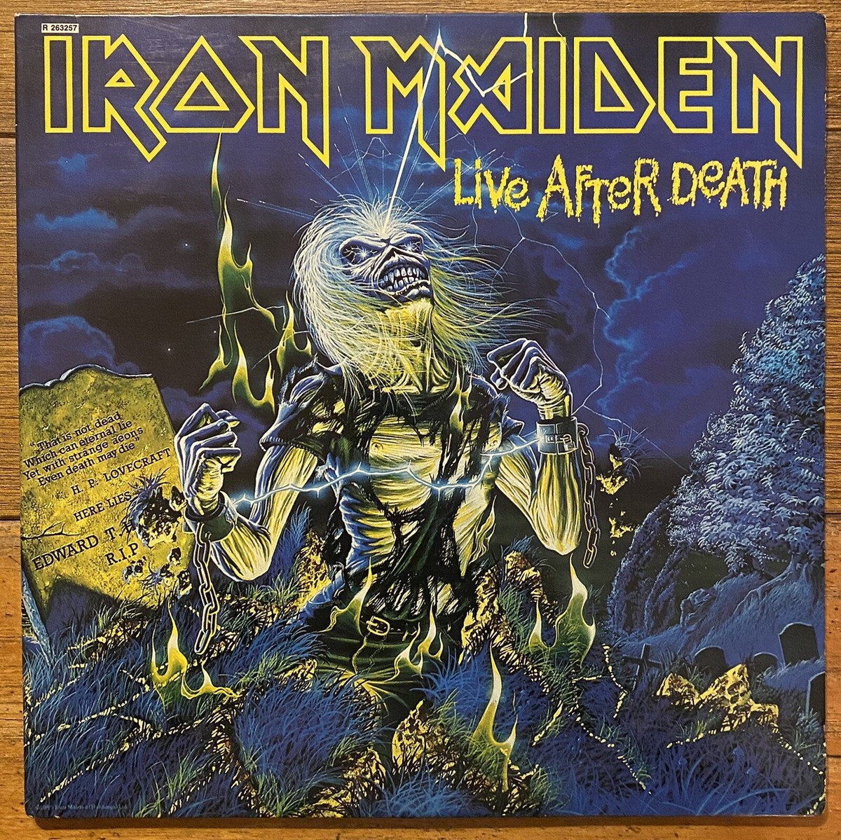 IRON MAIDEN Live After Death 1985 US RCA Record Club ORG Double LP