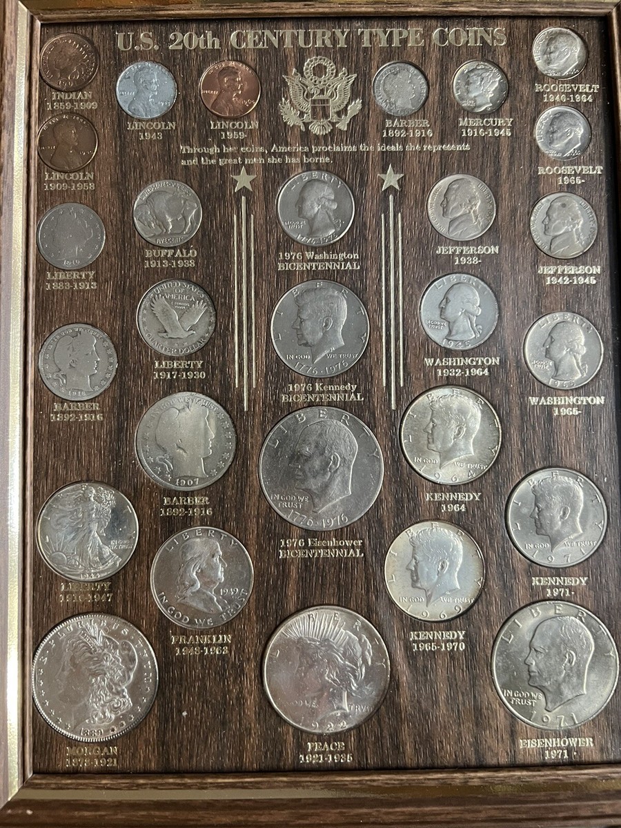 GR8 🎁! 28 Different U.S. 20th Century COLLECTIBLE COINS SILVER