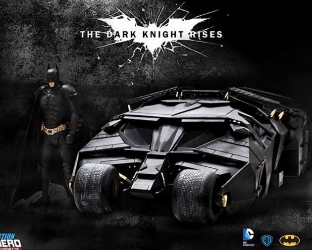 1/9 Tumbler & Batman The Dark Knight Batmobile model kit DRAGON
