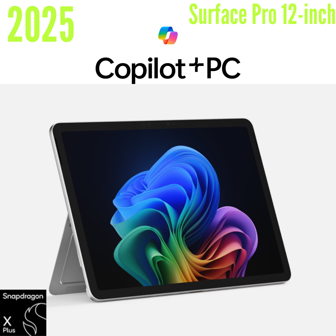 New 2025 Microsoft - Surface Pro 12-inch 1st Ed Copilot+ PC Choose
