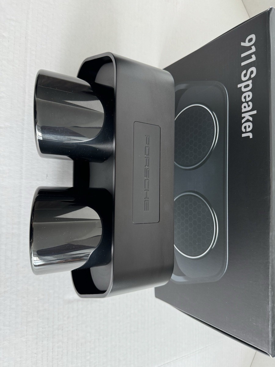BNIB Porsche Design 911 GT3 Tailpipe Speaker Premium High-End