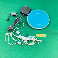 Sony D-NE730 Portable CD Player Silver Walkman Tested w/o Box for