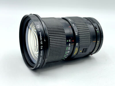 Canon 35-105mm f/3.5 FD-Mount Manual Focus Zoom lens - AS IS or