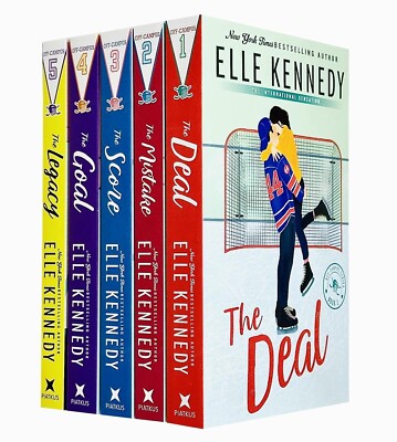 Elle Kennedy Off Campus Series 5 Books Collection Set (The Deal