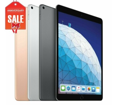 Apple iPad Air 3rd Generation Wi-Fi, 10.5in - 64GB - Gray Silver