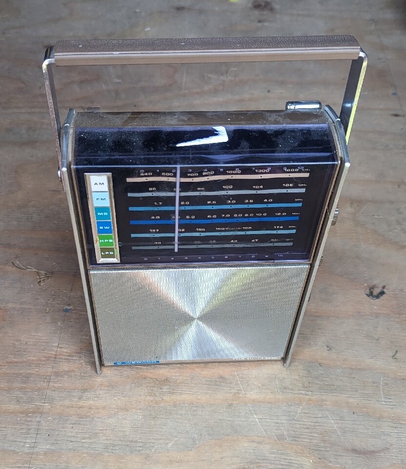 Vintage Webcor Radio WFM -1966 tested and working ! | eBay