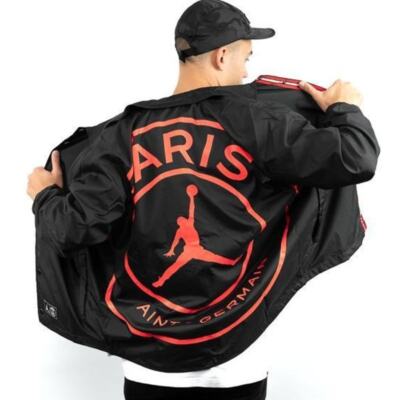 Nike Air Jordan x Paris Saint-Germain Casual Sport Jacket Men's Sz