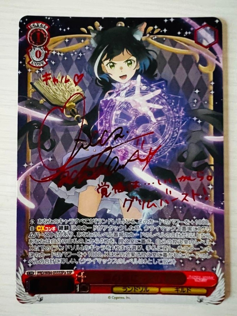 SP 虚無のルイズ(釘宮理恵箔押しサイン入り) ゼロの使い魔 虚無の