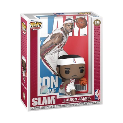 Funko Pop! NBA Cover: SLAM Lebron James Vinyl Figure 889698750738