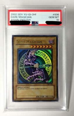 PSA 10 YuGiOh Dark Magician Asian English Starter Deck: Yugi SDY