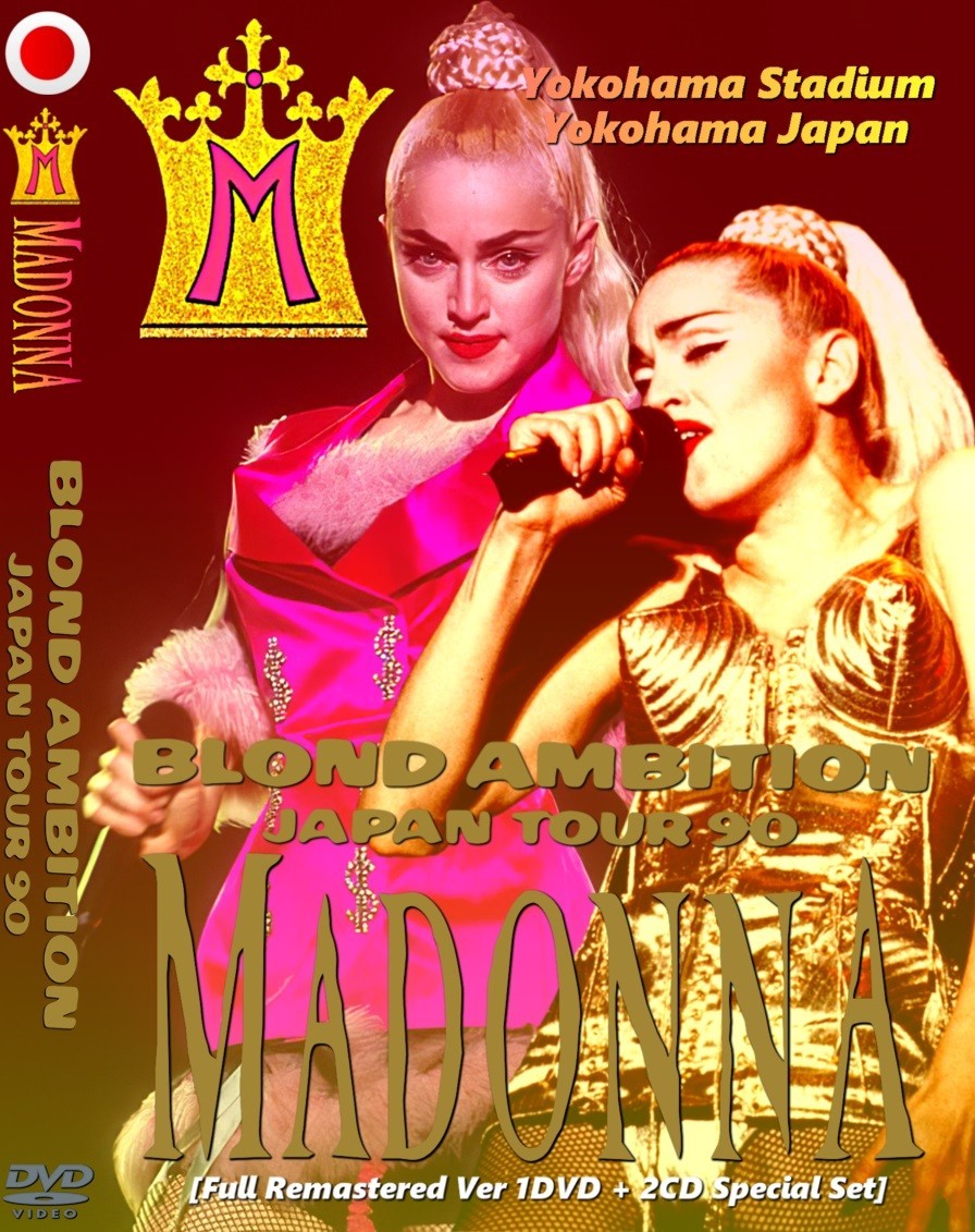 Madonna - Blond Ambition World Tour Yokohama Japan 1990 (DVD+CD