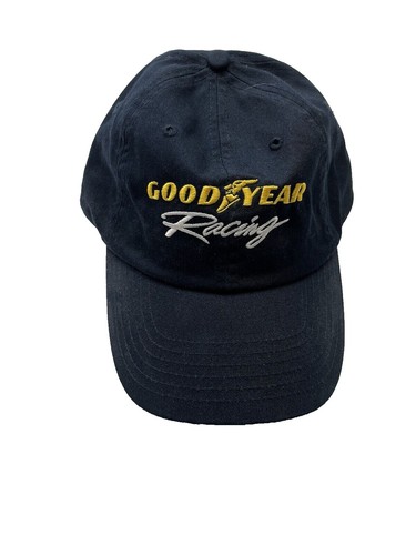 Vintage Goodyear #1 In Racing Swingster Snap Back Trucker Hat Blue
