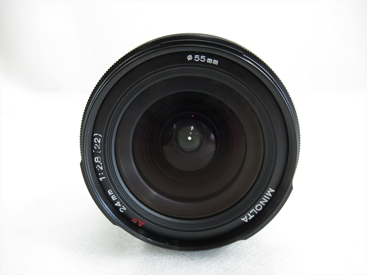 EXC+++++】Minolta AF 24mm f/2.8 (22) Wide Angle Lens A Monunt from