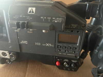 JVC GY-X1TC 3-CCD Camera With S-VHS-C Recorder | eBay