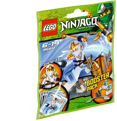 LEGO NINJAGO: Zane ZX 9554 Booster Pack 2012 Retired New Sealed