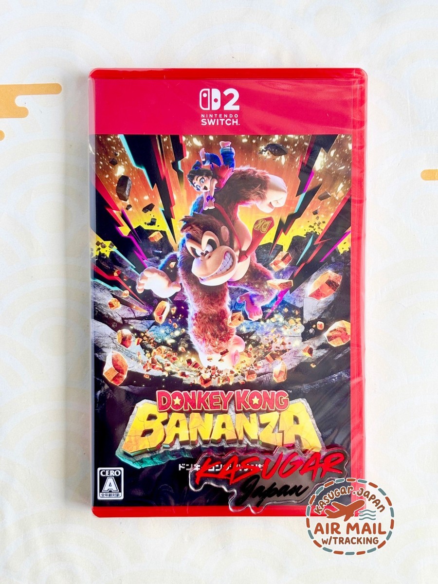 Switch2 Donkey Kong Bananza English Sub Multilingual w/Tracking fm