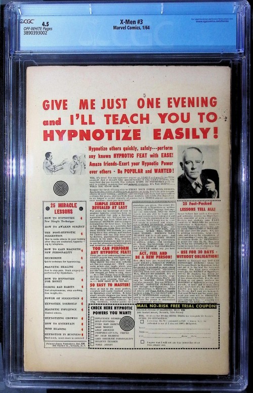 The X-Men #3 (Marvel Comics January 1964) for sale online | eBay