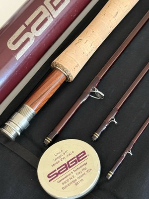 BEAUTIFUL** 🔥 SAGE ZXL 4wt. 9ft~4pc FlyRod!!🔥 | eBay