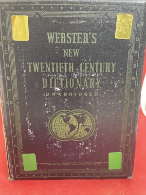 Webster's New Twentieth Century Dictionary English Unabridged 1947