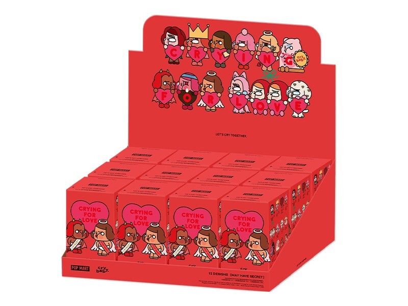 POP MART CRYBABY Crying For Love series Assorted Box 12pcs figure