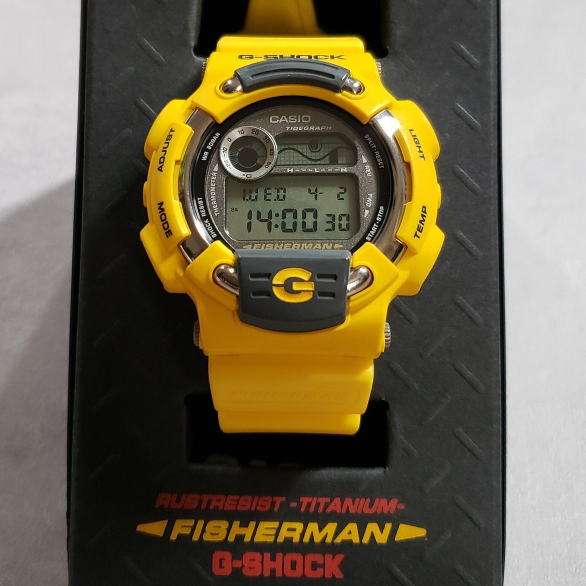CASIO G-SHOCK DW-8600YJ-9T FISHERMAN DW-8600 Men In Yellow 1998 | eBay