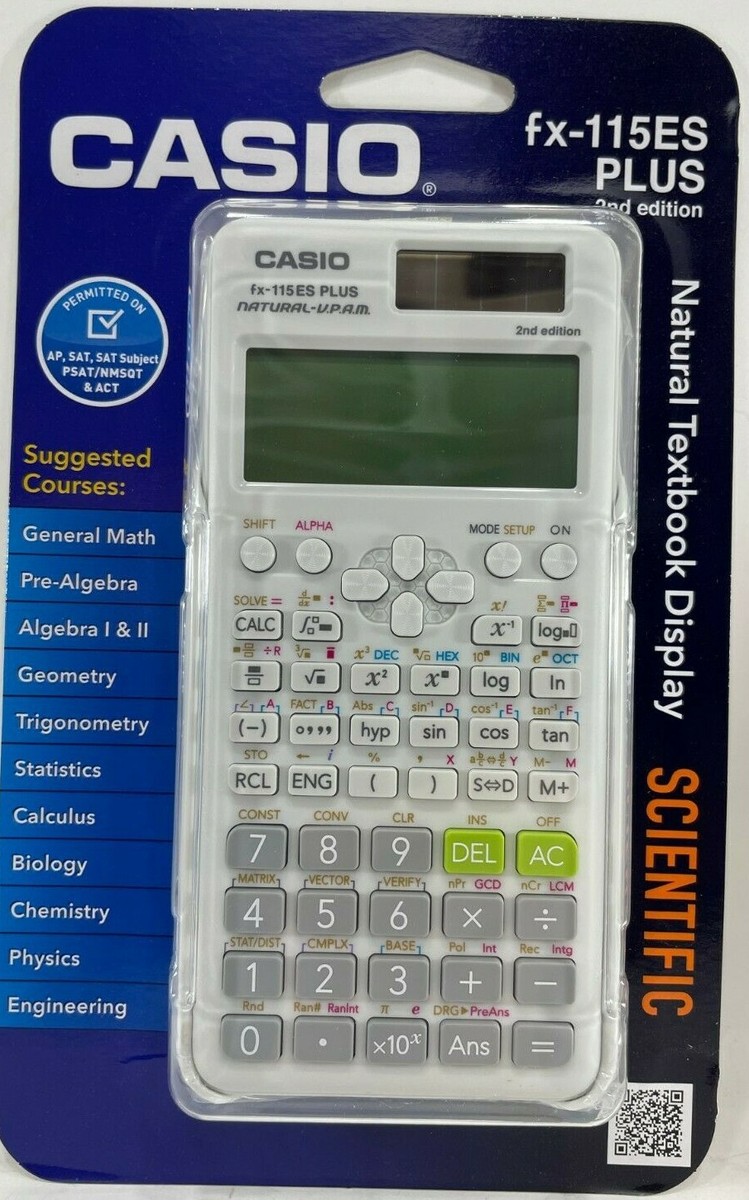 Casio - FX-115ESPLS2-S - 2nd Edition, Advanced Scientific