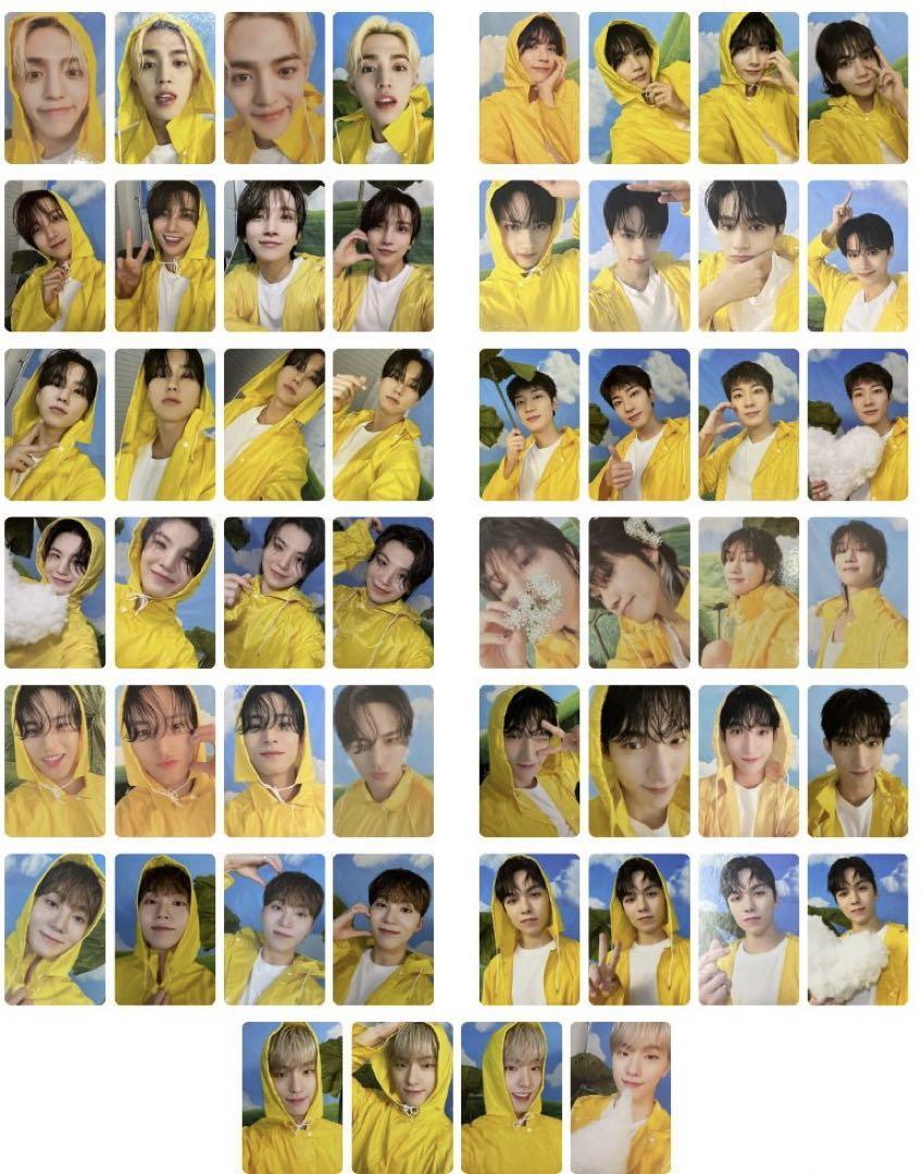 SEVENTEEN SEVENTEENTH HEAVEN OFFICIAL PHOTO CARD CARAT ver. 4PCs