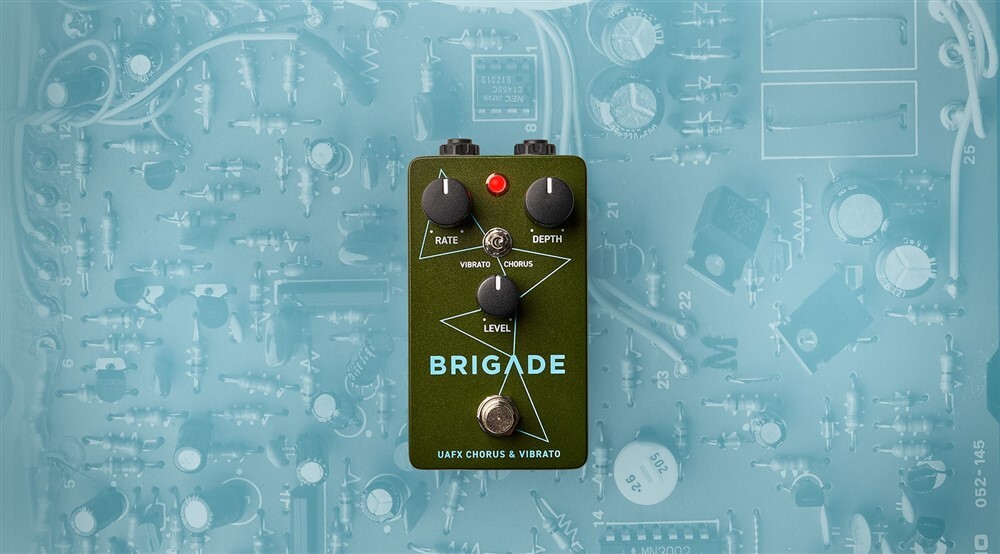 NEW - Universal Audio UAFX Brigade Chorus & Vibrato Pedal | eBay