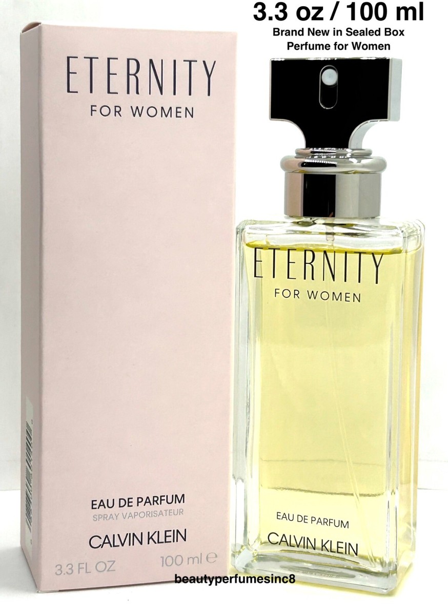 ETERNITY by Calvin Klein 3.4 oz 100 ml EDP for Women New | eBay