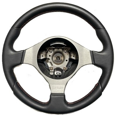 Nissan OEM MOMO Leather Steering Wheel for Skyline V35 Z33 350Z