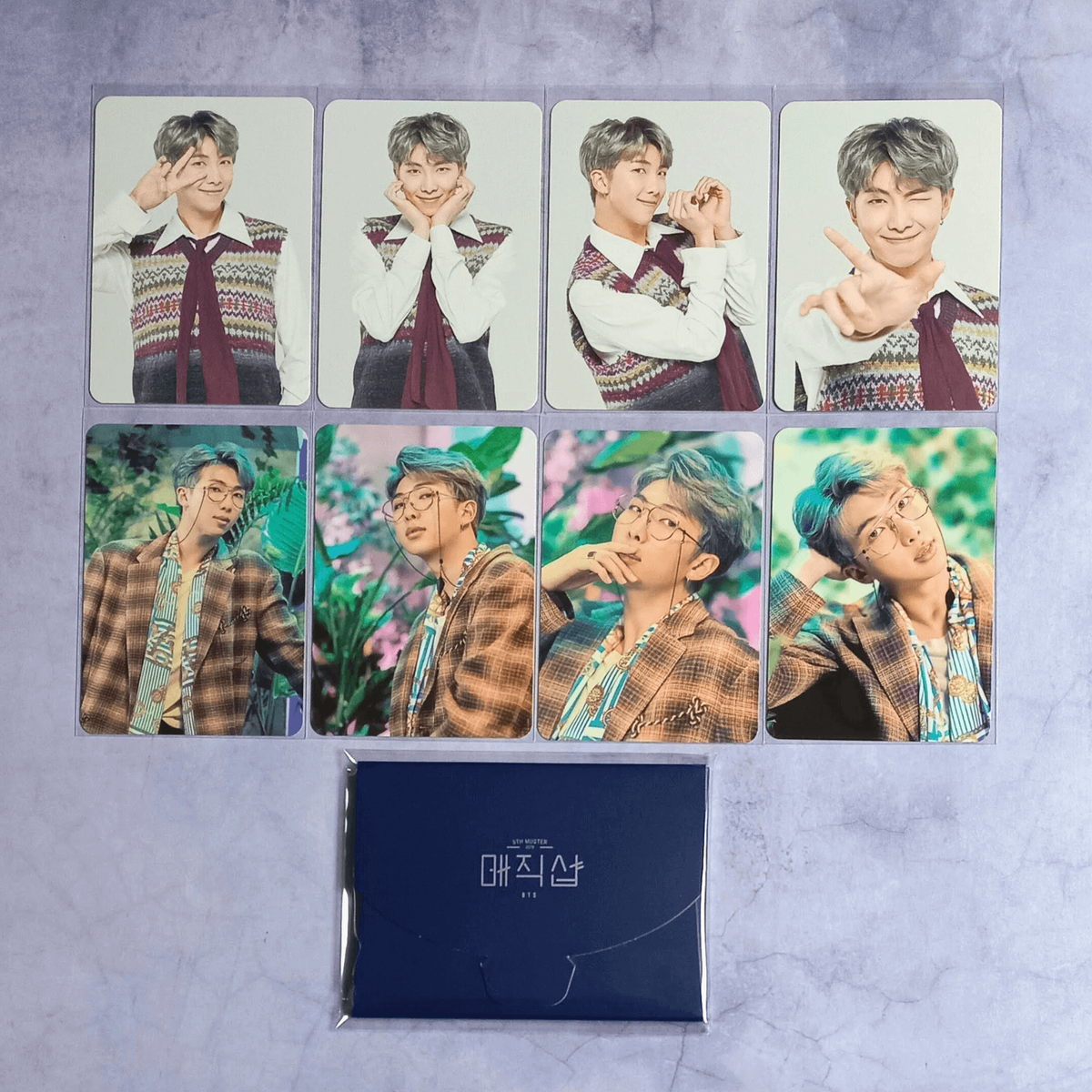 BTS 5th Muster Magic Shop Seoul Official Mini Photo Card - RM
