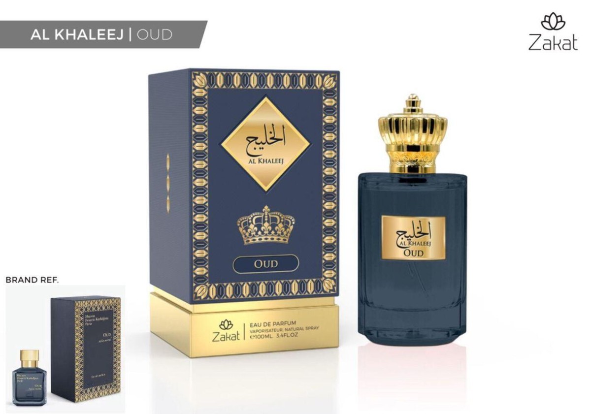 AL KHALEEJ OUD EDP Perfume Spray 3.4 OZ/ 100 ML by ZAKAT Unisex