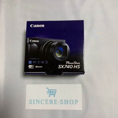 Canon PowerShot SX740 HS 20.3MP Digital Camera Silver Black From