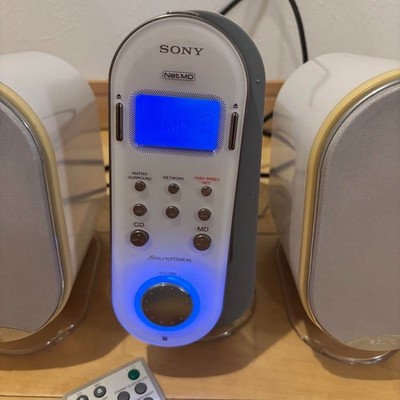 Sony LAM-Z03 High-Quality CD / MD MiniDisc Audio Player White