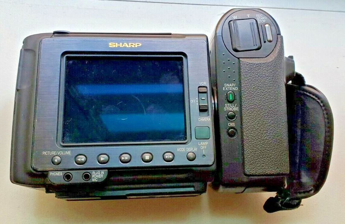 Sharp Hi8 ViewCam Video Camera VL-H410U 1.8 f=4.5-36mm AF Zoom