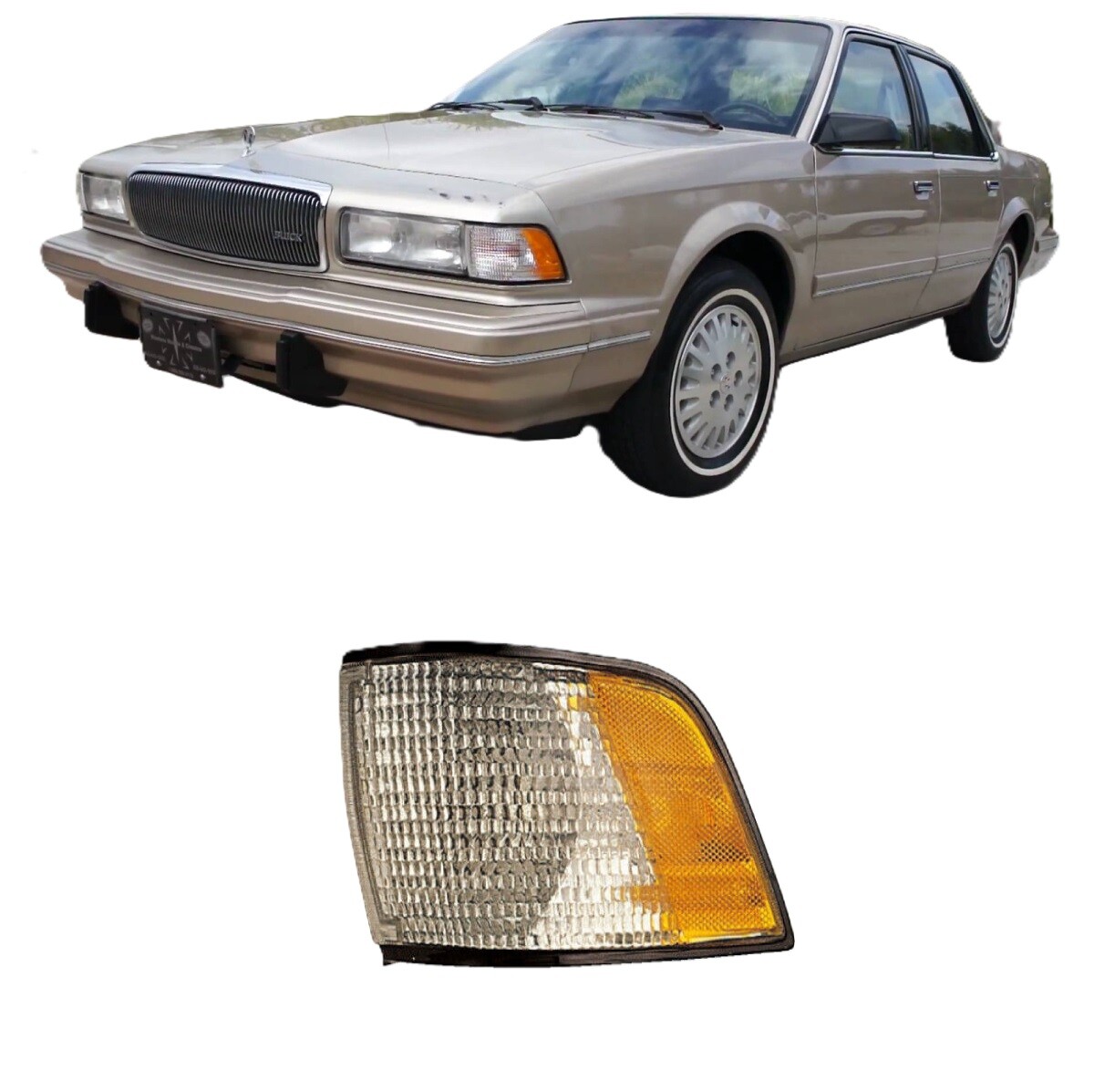 For 1991 92 93 94 95 1996 Buick Century Side Marker Light Driver