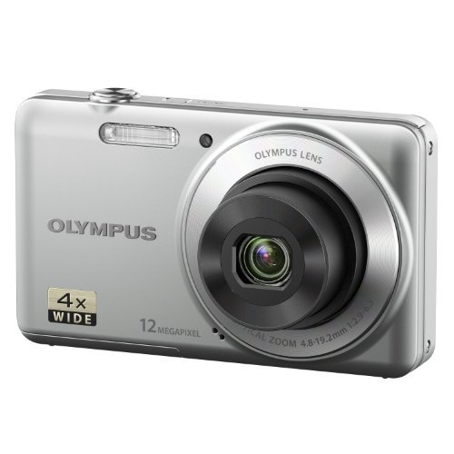 OLYMPUS Digital Camera VG-110 SLV 12.0MP wide angle 27mm 4x