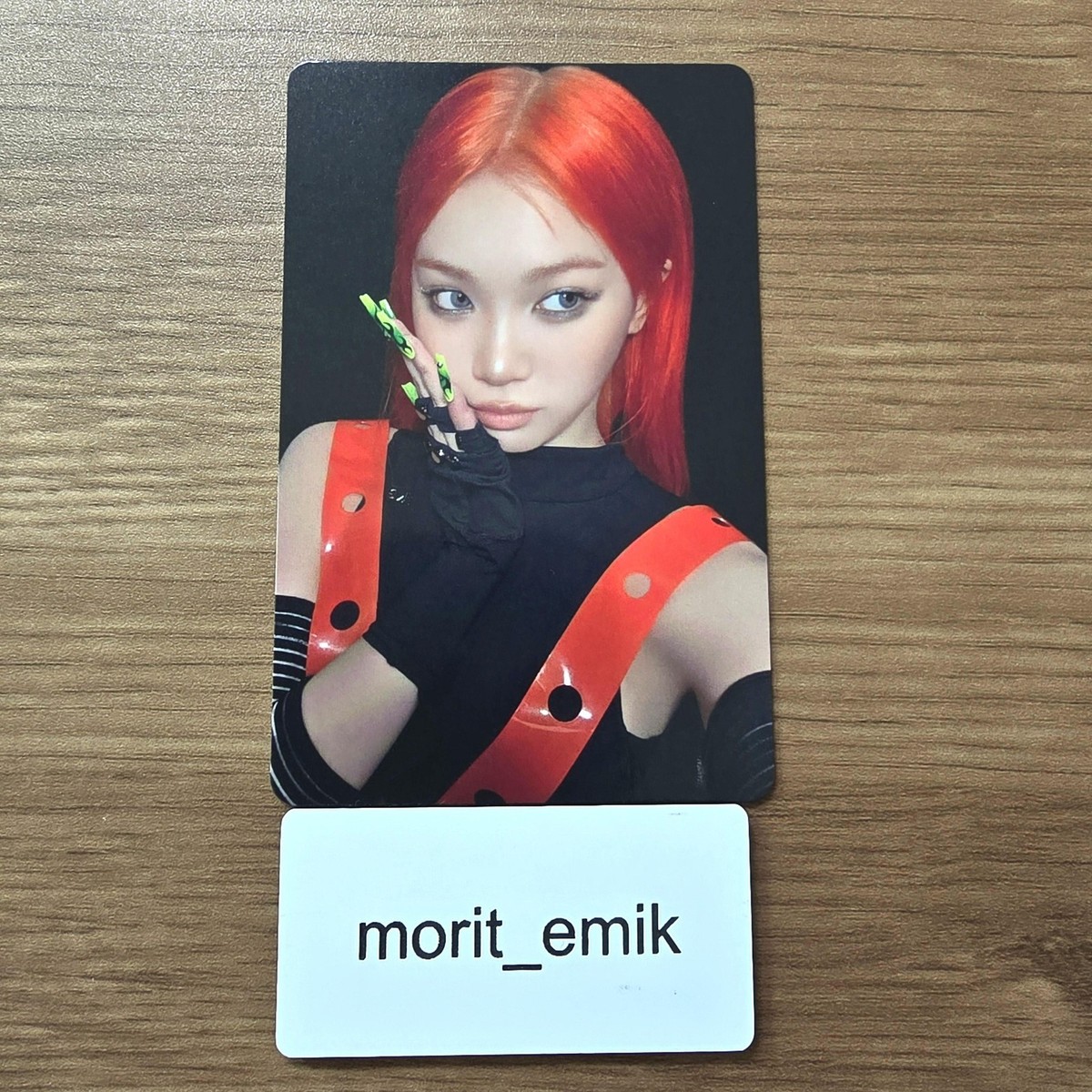 LE SSERAFIM チェウォン SPAGHETTI ユニバ 直筆 UMS ② LE SSERAFIM