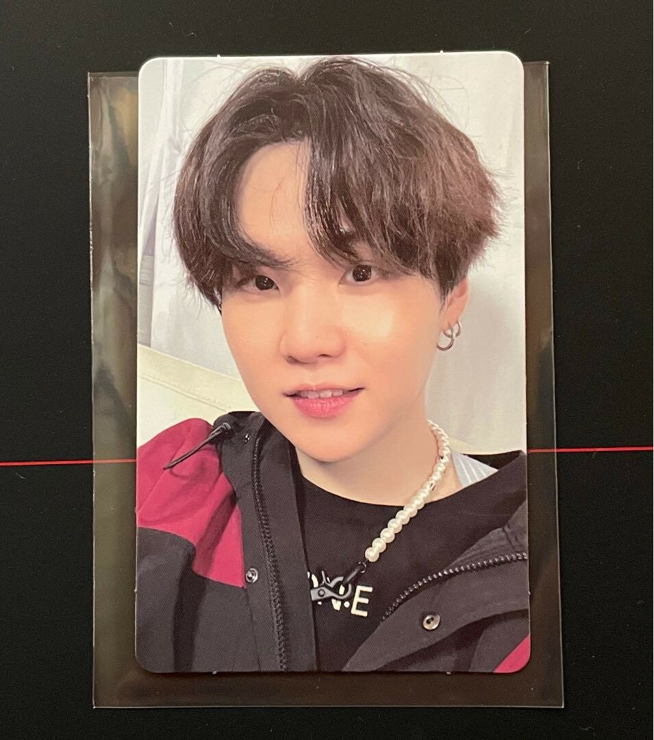 BTS SUGA MAP OF THE SOUL ON:E ONE DVD BLU-RAY Official Photocard