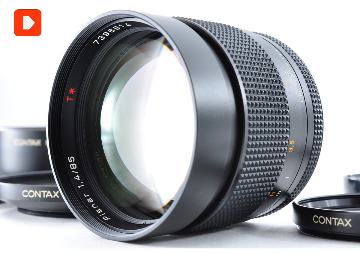 TOP MINT] Contax Carl Zeiss Planar T* 85mm f/1.4 MMJ Lens CY Mount