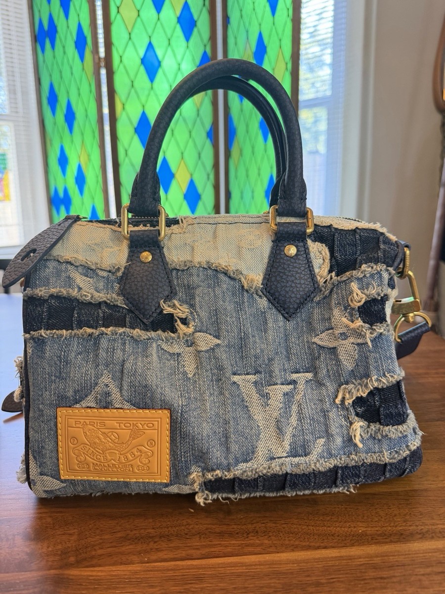 2025 Louis Vuitton Denim Nigo Speedy 25 | eBay