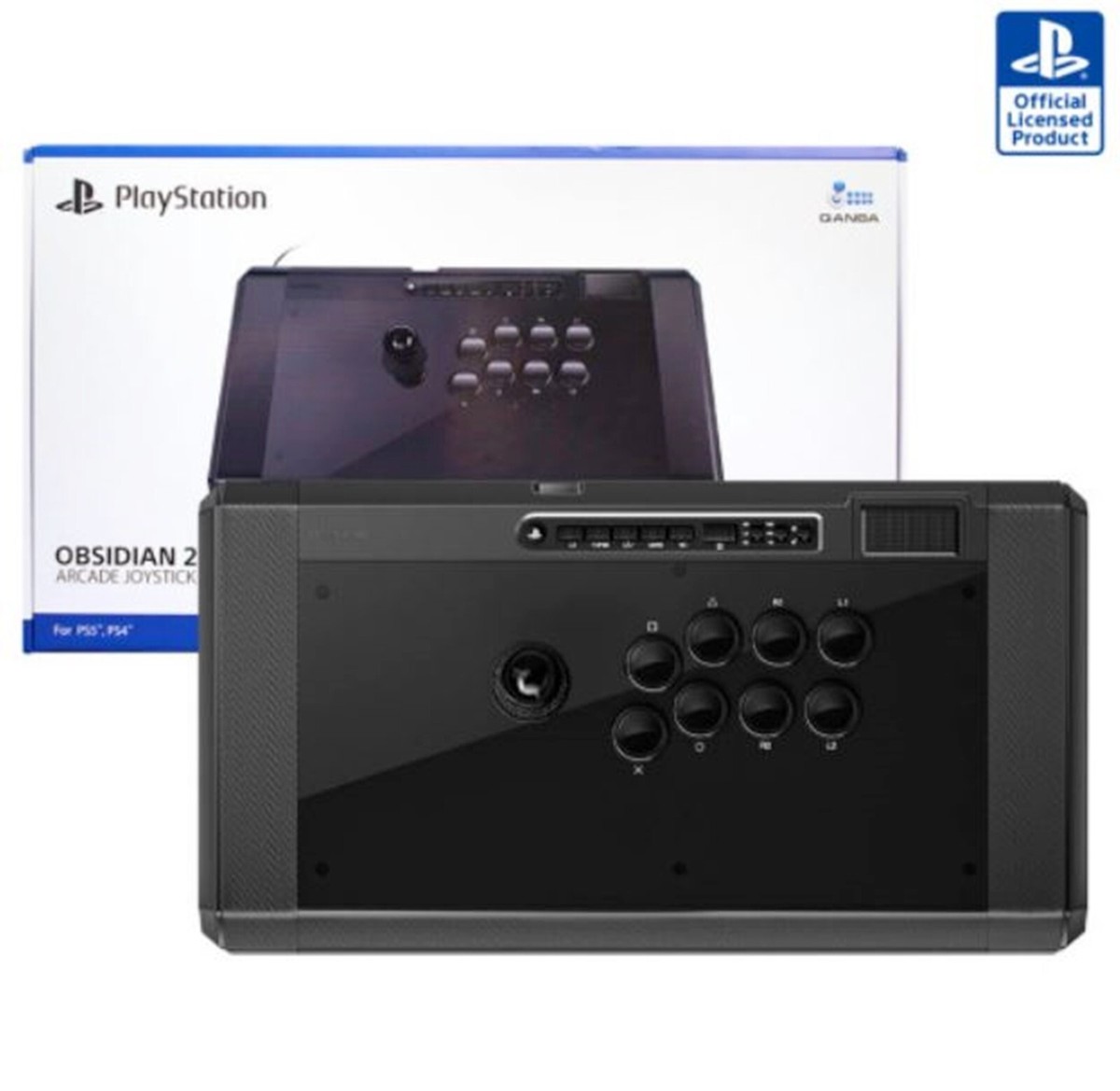 Qanba 2023 Obsidian 2 Q7 Professional Gaming Joystick For PS3 PS4