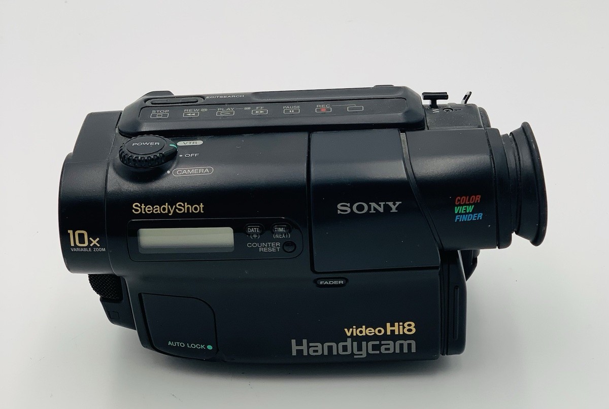 Sony Handycam Vision SteadyShot Video Hi8 CCD-Selling AS IS/Parts