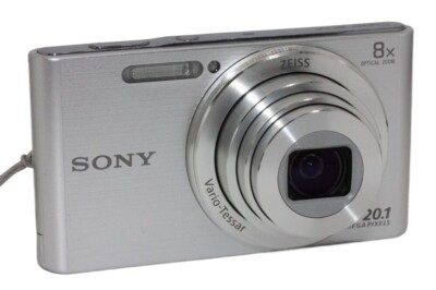 Sony DSC-W830 Cyber-Shot 20.1MP 8x zoom Digital Camera Silver