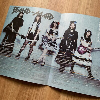 BAND-MAID New Beginning Limited CD DVD MV w/ Flyer Unseen World