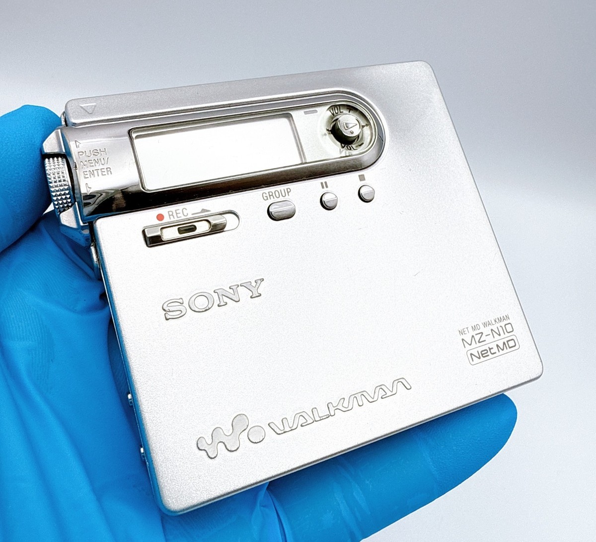 SONY MZ-N10 Walkman Net MD Mini Disc Portable Player Tested