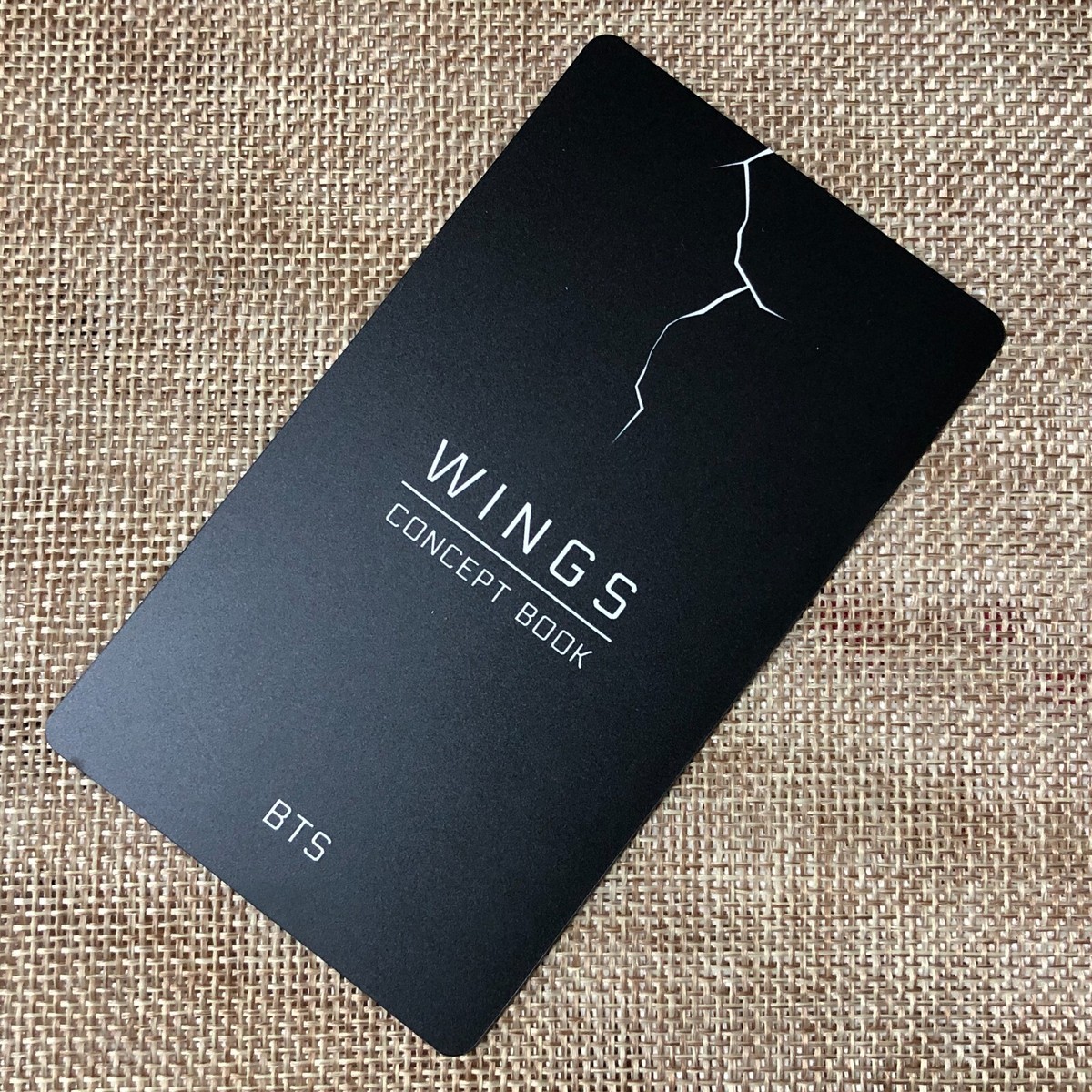 BTS JUNGKOOK [THE WINGS Concept Book] Official Lenticular